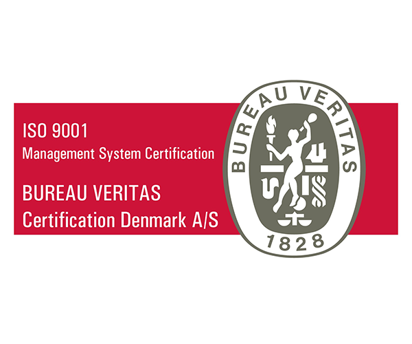 iso 9001:2015 certificering af bureau veritas